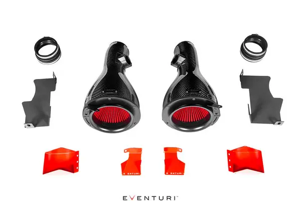 EVENTURI EVE-E60V2-CF-INT Air Intake System (Carbon) for BMW M5 (E60) / M6 (E63) 2005-2010