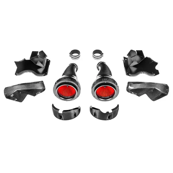 EVENTURI EVE-F9XM5M8-CF-INT Air Intake System V2 (Carbon) with Shrouds for BMW M5 (F90) / M8