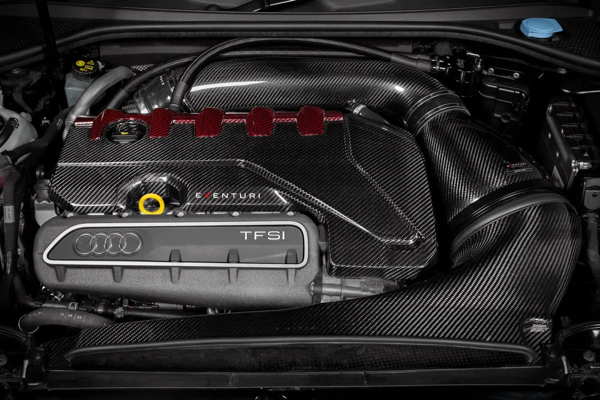 EVENTURI EVE-ST38V8S-CF-ENG Engine Cover (Carbon) for AUDI RS3 (8Y) / TTRS
