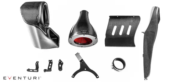 EVENTURI EVE-B9RS5-CF-INT Intake System with Secondary Duct (Carbon) fo AUDI RS5 / RS4