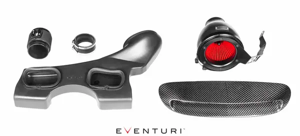 EVENTURI EVE-F56-PL-INT Plastic Intake with Carbon Scoop for MINI Cooper S/JCW