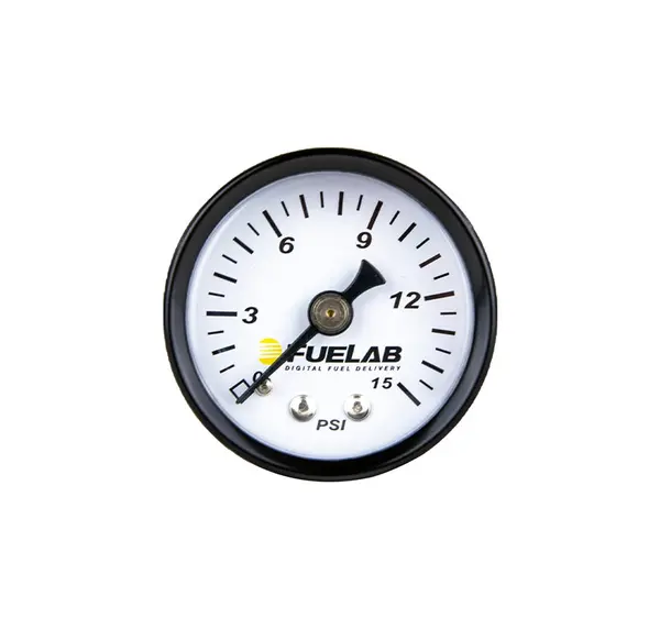 FUELAB 71502 Carbureted Fuel Pressure Gauge