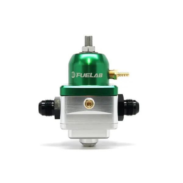 FUELAB 52902-6 Electronic Fuel Pressure Regulator EFI (25-90 psi, 8AN-In, 8AN-Out) Green