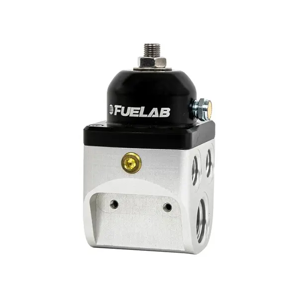 FUELAB 58502 Fuel Pressure Regulator Blocking Style Carbureted 4 port High Flow