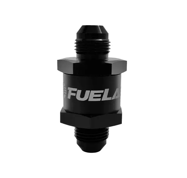 FUELAB 71703 High Flow One-way Check Valve -8AN Male Inlet/Outlet