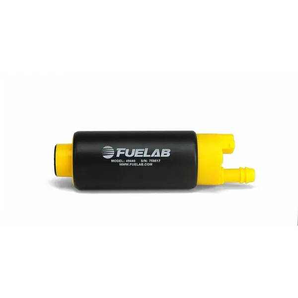 FUELAB 49440 In-Tank Fuel Pump (340 LPH @ 3 bar, 13.5v) Center Outlet