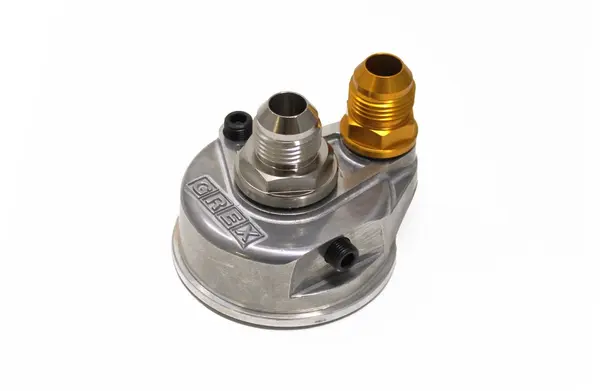 GREDDY 12401131 Oil Block Assembly; Type-F; Thread:3/4x16 AN10