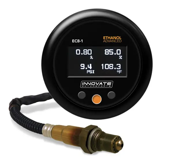 INNOVATE 39110 ECB-1 "BOOST" Ethanol Advanced Gauge Kit (Ethanol Sensor NOT included)