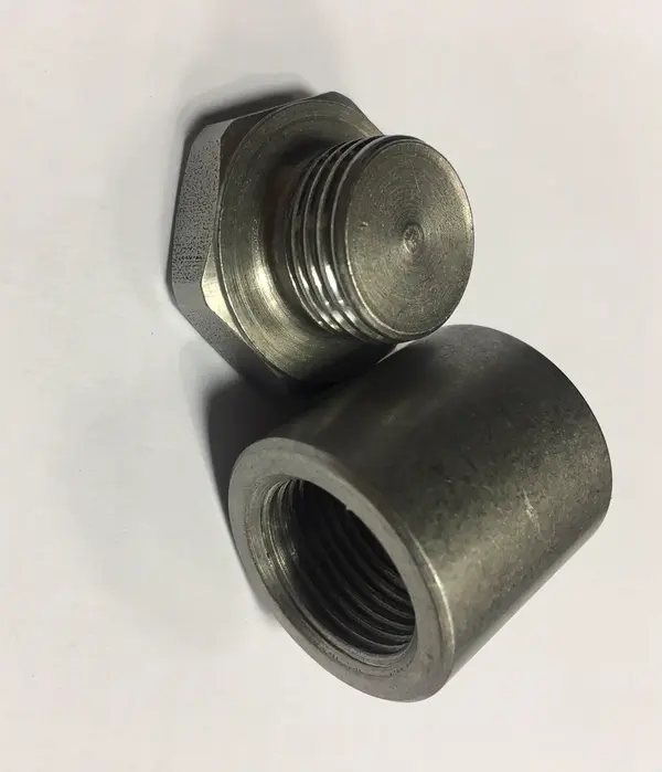 INNOVATE 38380 Exhausttended Bung & Plug (1 inch) Stainless Steel