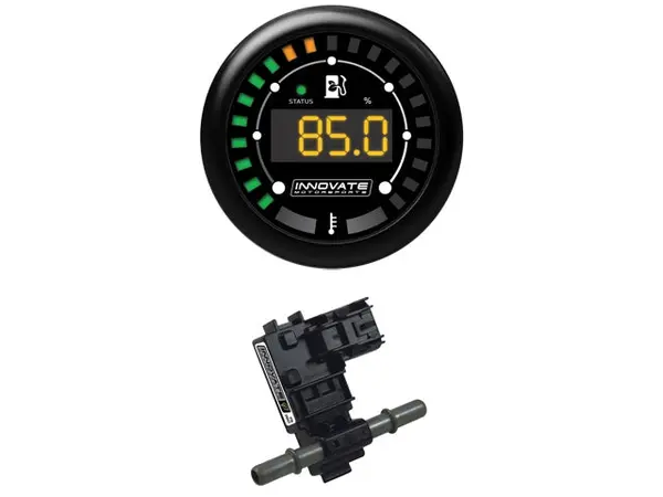 INNOVATE 39040 MTX-D Ethanol Content % and Fuel Temp Gauge Kit