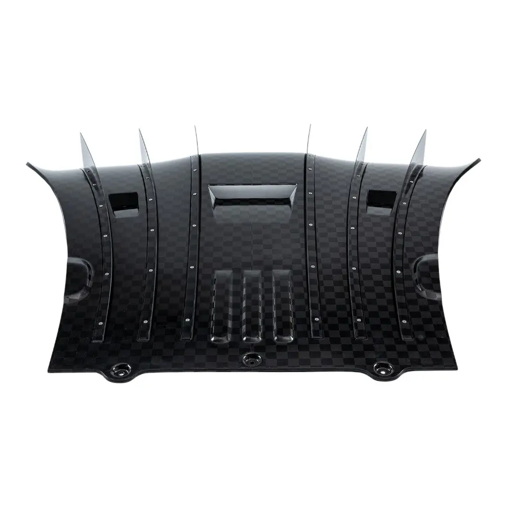 KLINE INNOVATION KL-AER-POR-992GT3-CFRD Carbon Fiber Rear Diffuser (Stainless Steel) for PORSCHE 911 GT3