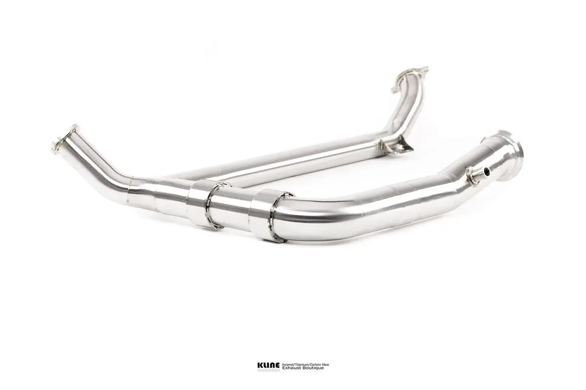 KLINE INNOVATION KL-POR-718CY-DECAT-CS-SS PORSCHE 718/718S DECAT cat pipe (SS)
