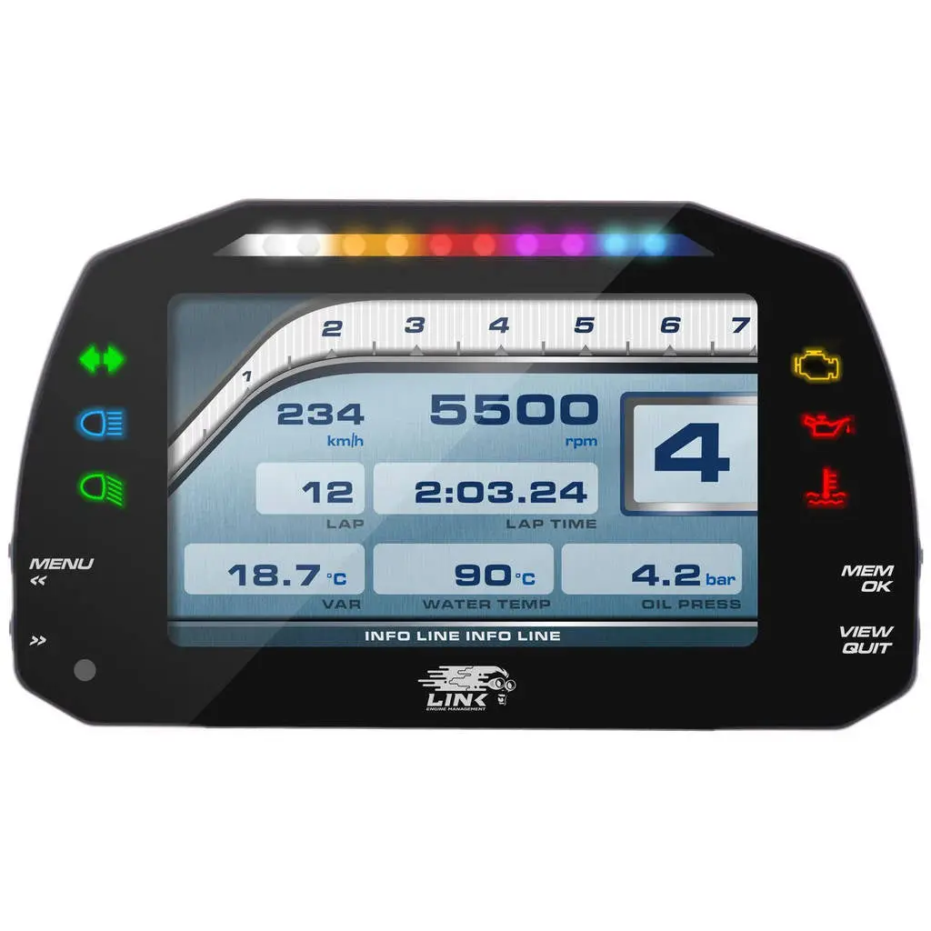 LINK ECU 100-0168 AIM MXS 5" Dash - Street Edition