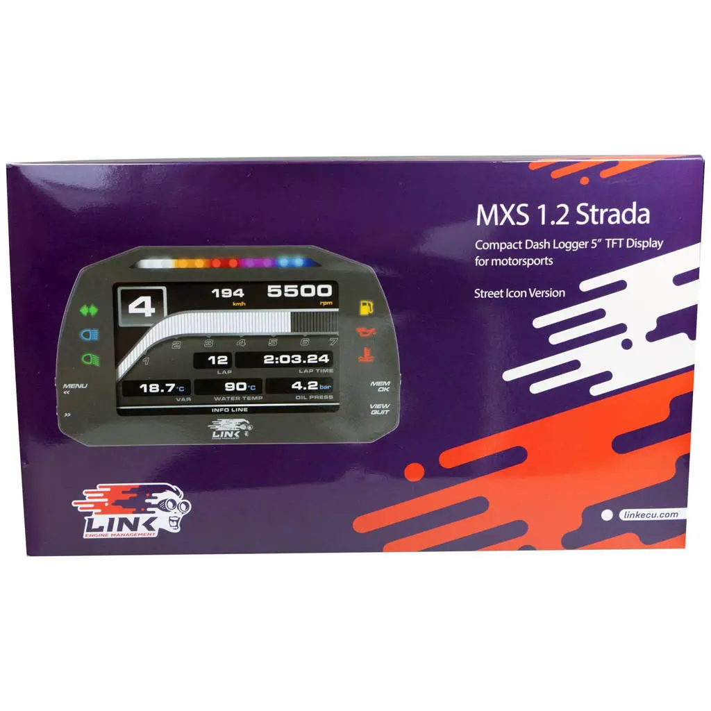 LINK ECU 100-0168 AIM MXS 5" Dash - Street Edition