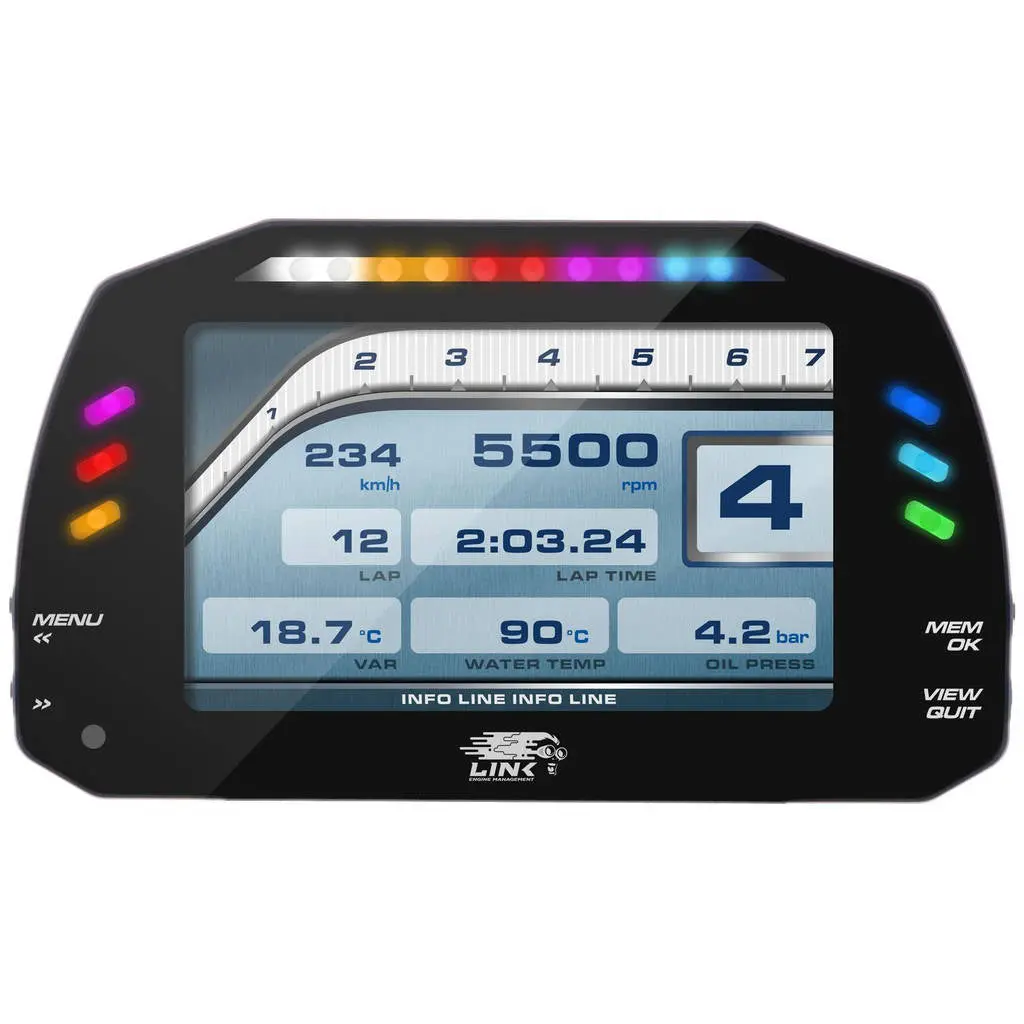 LINK ECU 100-0169 AIM MXS 5" Dash - Race Edition