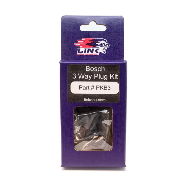 LINK ECU 101-0129 Bosch 3 Way Plug Kit