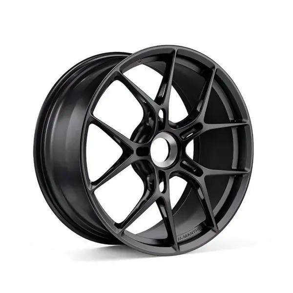 MANTHEY RACING 992044685 Wheel Set OM-1 20x9.5 / 21x12, Black Satin for PORSCHE 911 GT3 / GT3 Touring