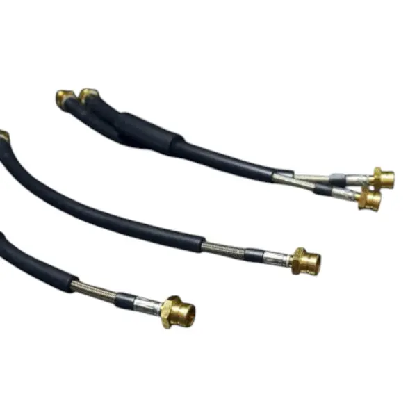 MANTHEY RACING Braided Brake Line Kit (Front and Rear) for PORSCHE 718 Cayman S 2017-2025