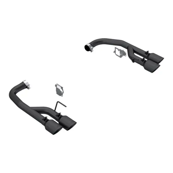 MBRP S7281BLK Axle-Back 2.5" Armor BLK (Black-Coated Aluminized Steel / Dual) for FORD Mustang GT 5.0L 2024-