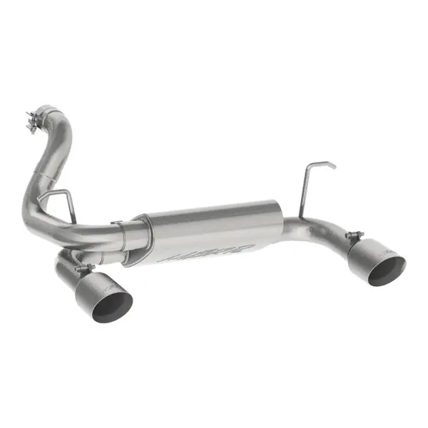 MBRP S5529AL Axle-Back 2.5" Armor Lite (Aluminized Steel / Dual) for JEEP Wrangler 3.6L (JL) 2018-