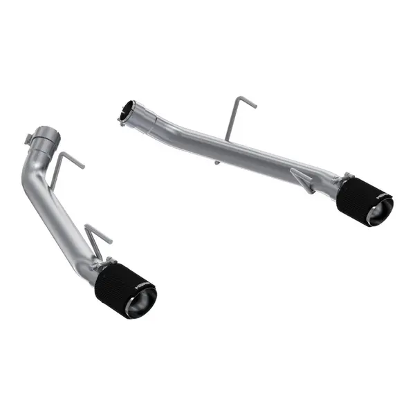 MBRP S72023CF Axle-Back 2.5" Armor Pro (T304 Stainless Steel / Dual with Carbon End Tips) for FORD Mustang GT500 5.4L / GT 4.6L 2005-2010