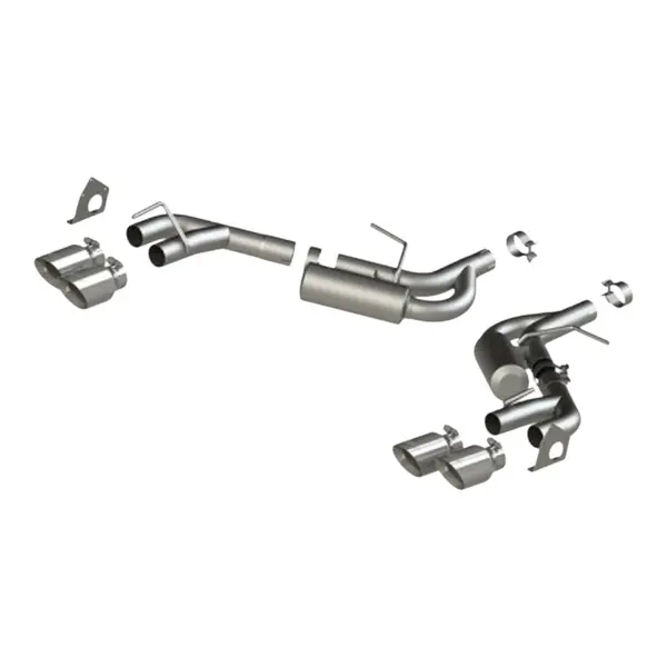 MBRP S7039304 Axle-Back 2.5" Armor Pro (T304 Stainless Steel / Dual) for CHEVROLET Camaro V6 3.6L RS 2016-2024