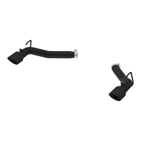 MBRP S7019BLK Axle-Back 3" Armor BLK (Black-Coated Aluminized Steel / Dual) for CHEVROLET Camaro 6.2L 2010-2015