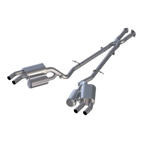 MBRP S4704AL Cat-Back 2.5" Armor Lite (Aluminized Steel / Dual) for KIA Stinger 2018-2021