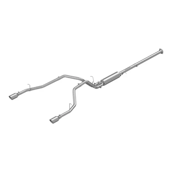 MBRP S5152304 Cat-Back 2.5" Armor Pro (T304 Stainless Steel / Dual) for RAM 1500 5.7L 2019-2024