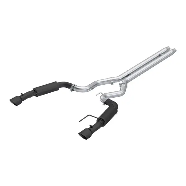 MBRP S7253BLK Cat-Back 3" Armor BLK (Black-Coated Aluminized Steel / Dual) for FORD Mustang GT 5.0L (S650) 2024-
