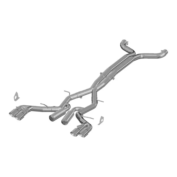 MBRP S7033AL Cat-Back 3" Armor Lite (Aluminized Steel / Dual Quad Tips) for CHEVROLET Camaro ZL1 2017-2024