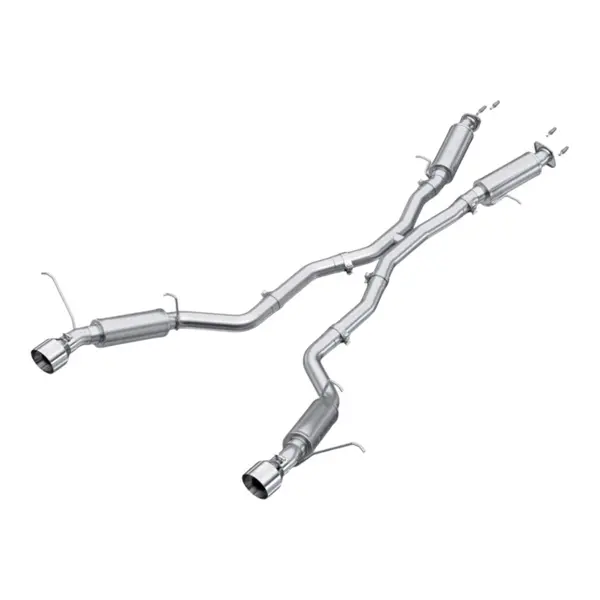 MBRP S5525AL Cat-Back 3" Armor Lite (Aluminized Steel / Dual) for JEEP Grand Cherokee 6.4L HEMI SRT8 2012-2021