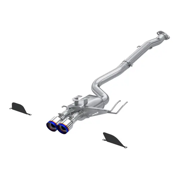MBRP S43033BE Cat-Back 3" Armor Pro (T304 Stainless Steel / Dual with Burnt End Tips) for TOYOTA GR Corolla 2023-