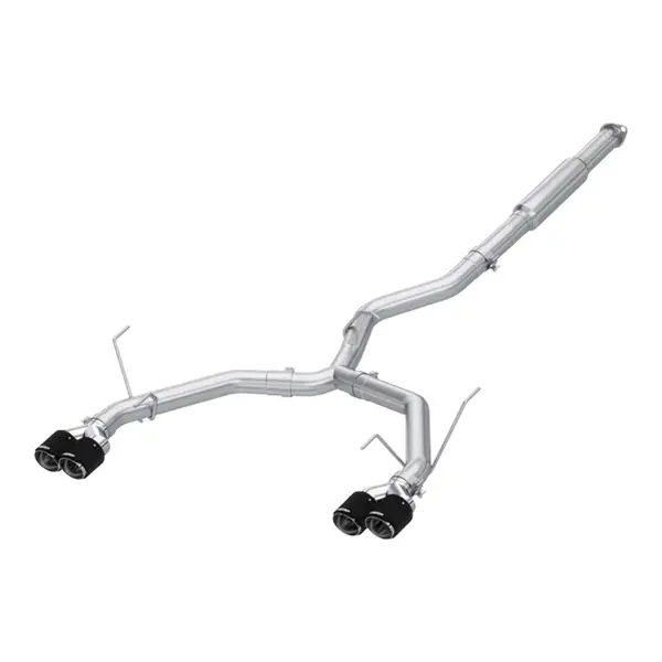 MBRP S48083CF Cat-Back 3" Armor Pro (T304 Stainless Steel / Dual with Carbon End Tips) for SUBARU WRX (VB) 2022-