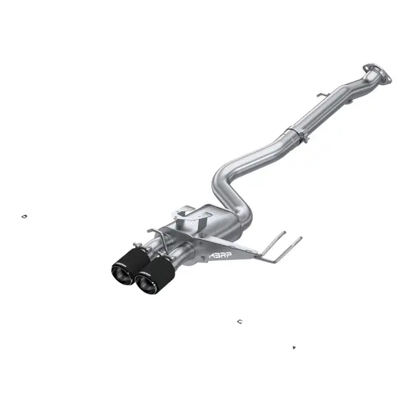 MBRP S43033CF Cat-Back 3" Armor Pro (T304 Stainless Steel / Dual with Carbon End Tips) for TOYOTA GR Corolla 2023-