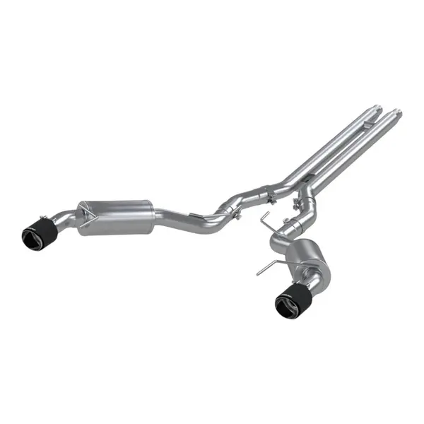 MBRP S72773CF Cat-Back 3" Armor Pro (T304 Stainless Steel / Dual with Carbon Tips) for FORD Mustang GT 5.0L 2015-2017