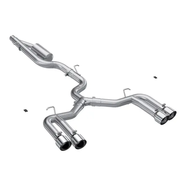 MBRP S4620304 Cat-Back 3" Armor Pro (T304 Stainless Steel / Quad) for AUDI S3 (8Y) 2022-