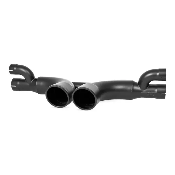 MBRP S7607BLK Center Muffler Bypass (Black-Coated Aluminized Steel) for PORSCHE 911 GT3 / GT3RS (991) 2014-2019