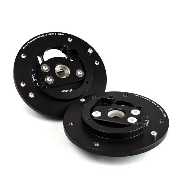 MILLWAY 90481-H Street Camber Plates for BMW F2x / F3x with M4 Aluminum Strut Brace