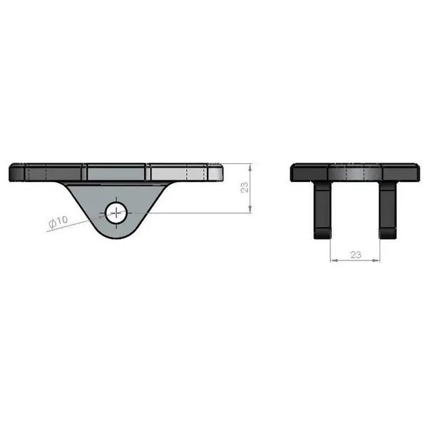 MILLWAY 90366 Upper Rear Shock Mount Rod end Dampers for BMW E30 / E36 / E46 / Z3 / Z4