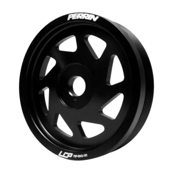 PERRIN PSP-ENG-101BK Lightweight Crank Pulley for SUBARU BRZ / TOYOTA GT86 / SCION FR-S (ZN6) 2012–2020