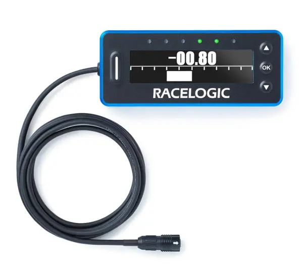 RACELOGIC RLVBDSP07-H OLED Predictive lap timing display with Hirose connector for use with VBOX HD Lite