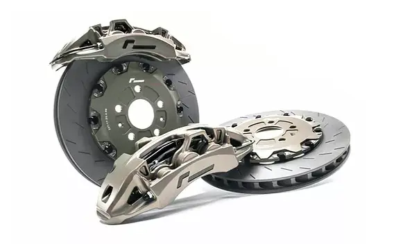 RACINGLINE VWR650000-ANO Brake kit STAGE 3 FORGED MONOBLOCK (Disc 380mm x 32mm) VW Golf 7/7.5 R/ Golf 8 GTI (hard anodised caliper)