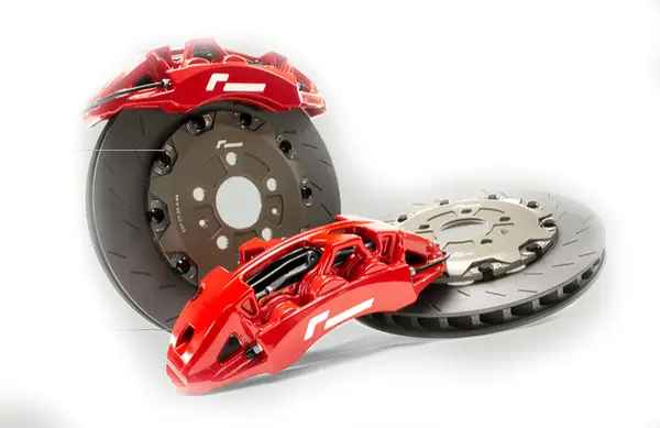 RACINGLINE VWR650000-RED Brake kit STAGE 3 FORGED MONOBLOCK (Disc 380mm x 32mm) VW Golf 7/7.5 R/ Golf 8 GTI (red caliper)