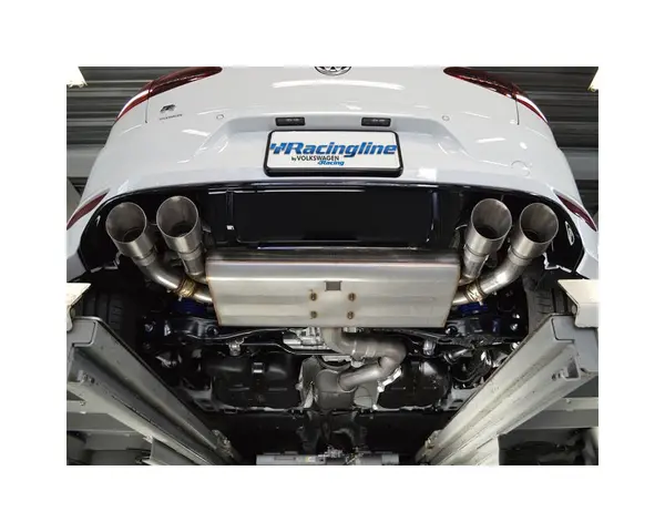 RACINGLINE VWR21G70RVRES Catback Exhaust System for Golf MK7 GTI (with valves, resonated)