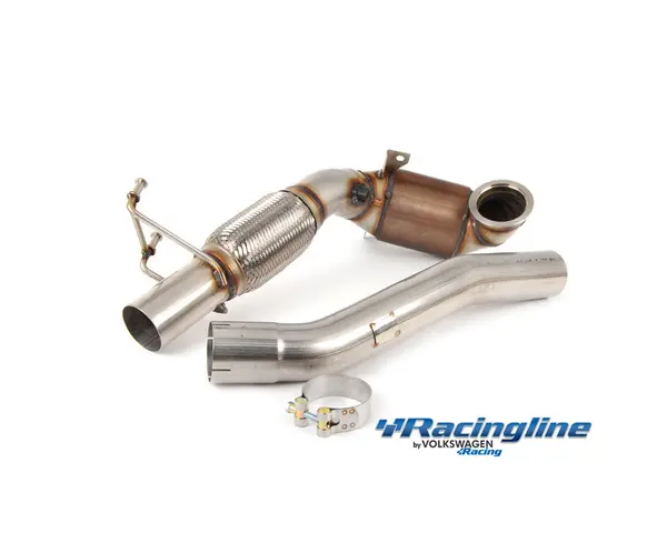 RACINGLINE VWR21G702 High-Flow Downpipe with sport cat for Golf MK7 G