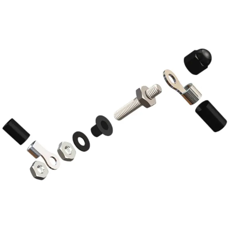 RADIUM 17-0048 ELECTRICAL BULKHEAD STUD KIT, 6 PACK