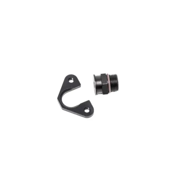 RADIUM 20-0595 Fuel Rail Adapter Fitting FPR 8AN ORB, 7mm Bore, 39mm Offset, M6 for TOYOTA GR Corolla