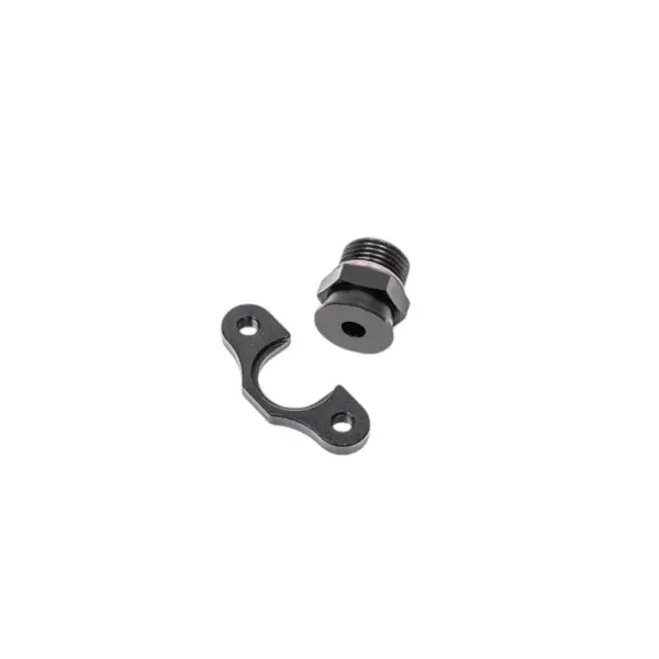 RADIUM 20-0603 Fuel Rail Adapter Fitting FPR 8AN ORB, 7mm Bore, 39mm Spacing, M6 for TOYOTA GR Corolla