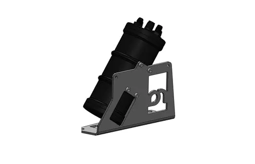 RADIUM 13-0029 FUEL SURGE TANK MOUNTING BRACKET, UNIVERSAL ANGLED MOUNT